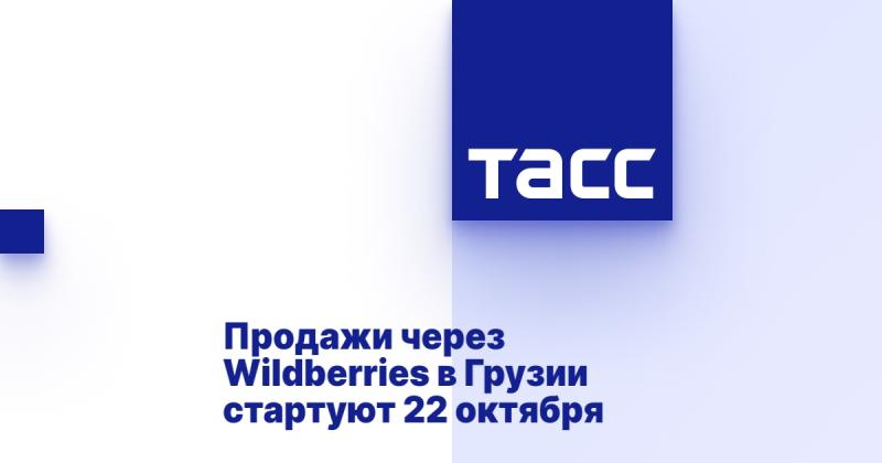 Продажи на платформе Wildberries в Грузии начнутся 22 октября.