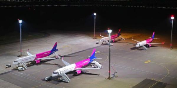 Самолет Wizz Air будет приземляться из Кутаиси в римском аэропорту Чампино