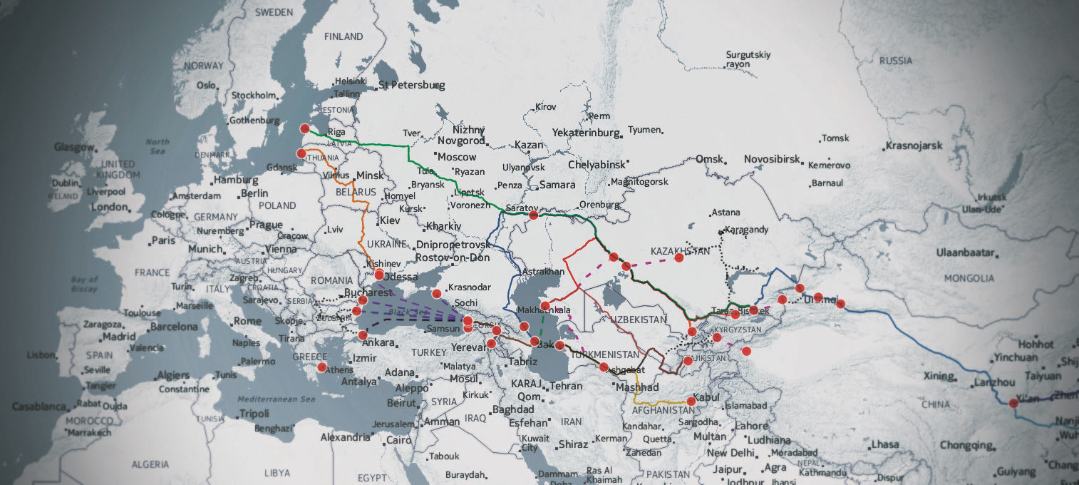 Anaklia Trade Routes Map highres новости новости