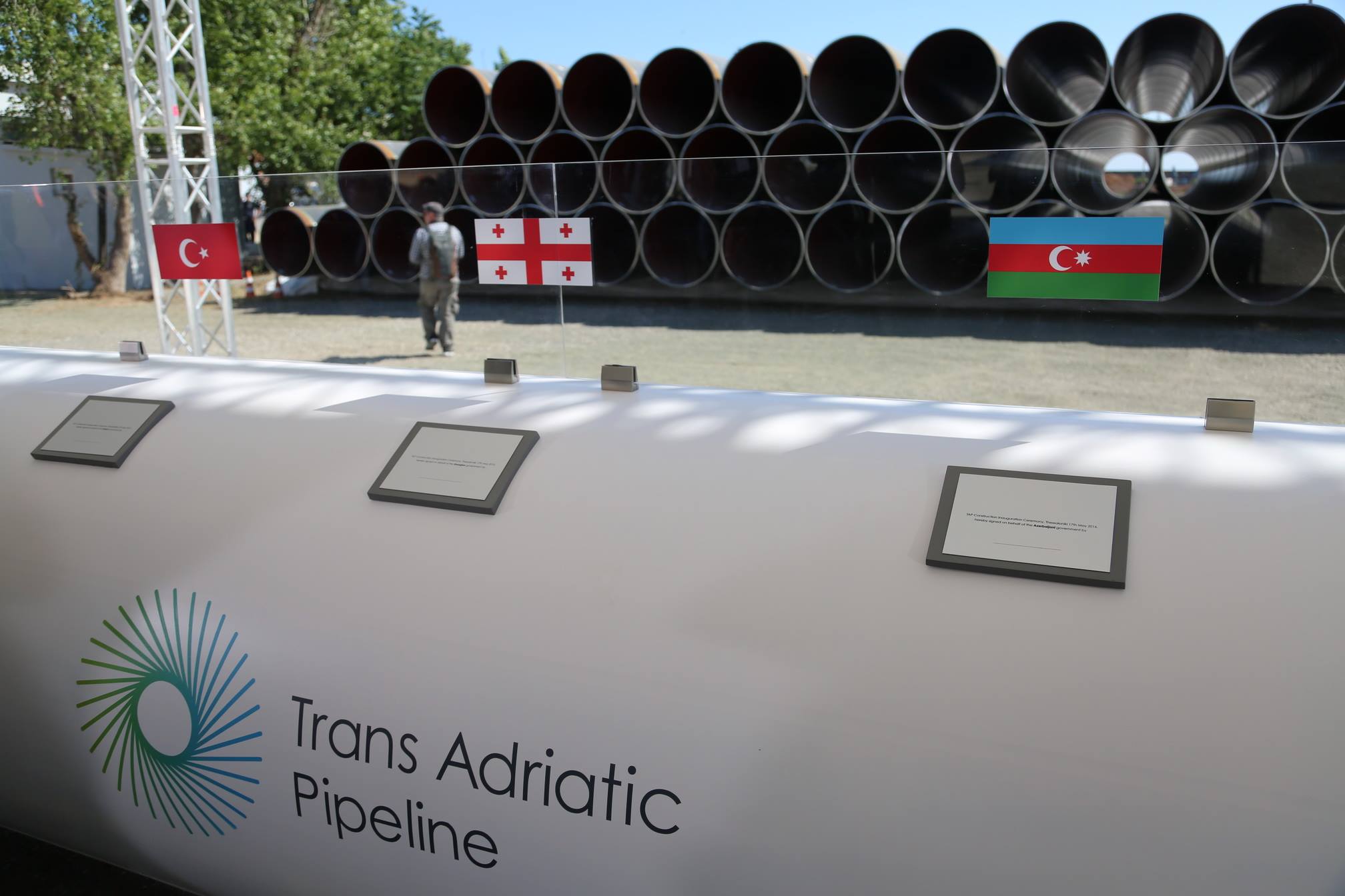 Открытие строительства Трансадриатического газопровода