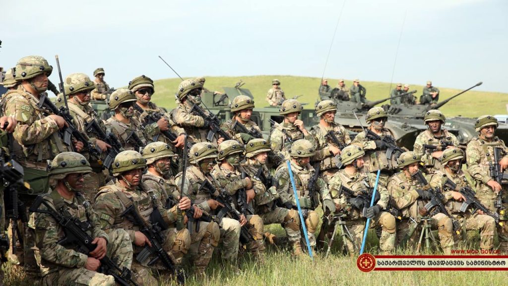 Грузинская рота стала частью сил быстрого реагирования НАТО