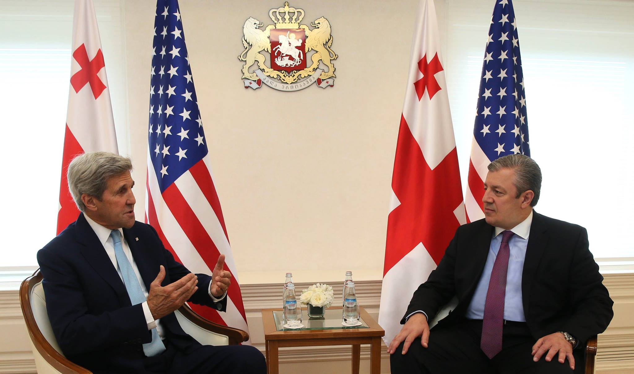 Визит госсекретаря США Джона Керри в Грузию