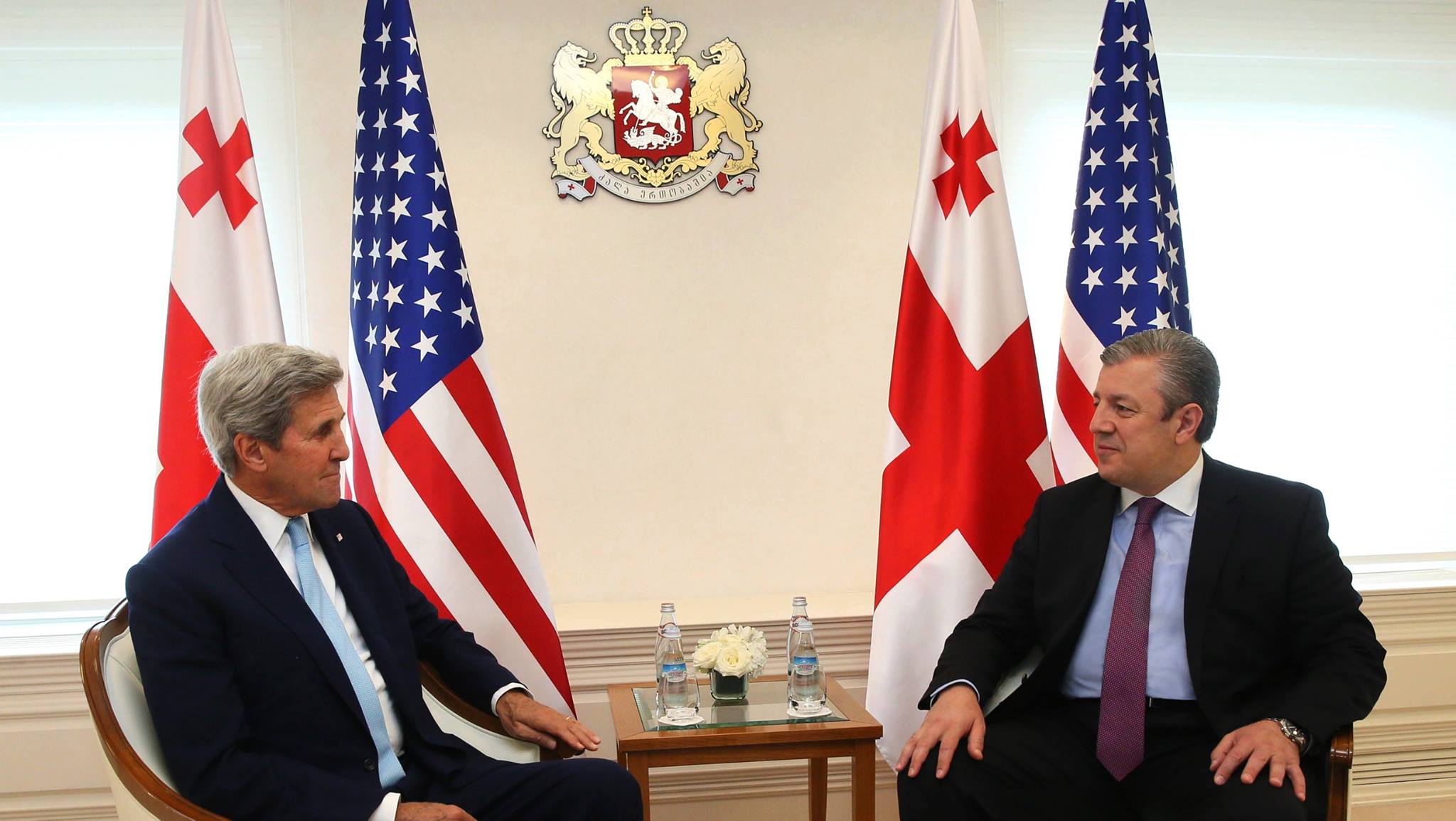 Визит госсекретаря США Джона Керри в Грузию