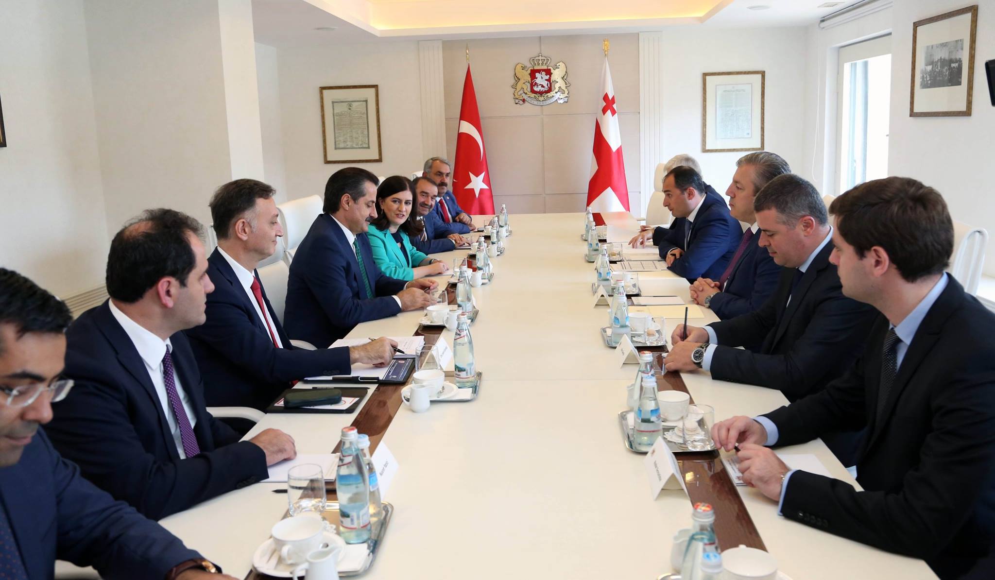Премьер Грузии провел встречу с главой Минсельхоза Турции