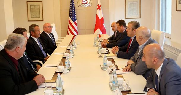 Премьер Грузии встретился с американскими конгрессменами