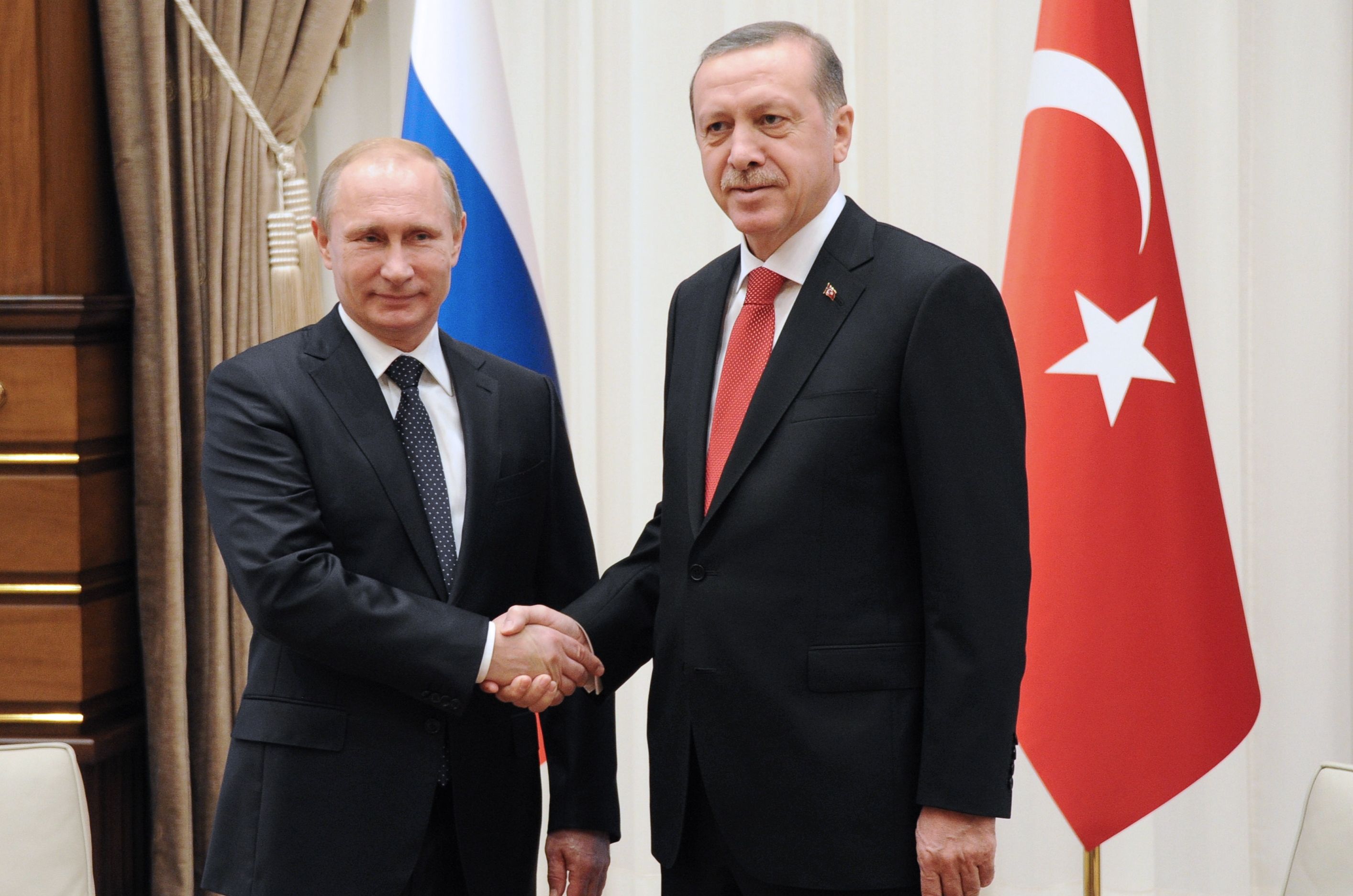 Президенты России и Турции встретились в Санкт-Петербурге