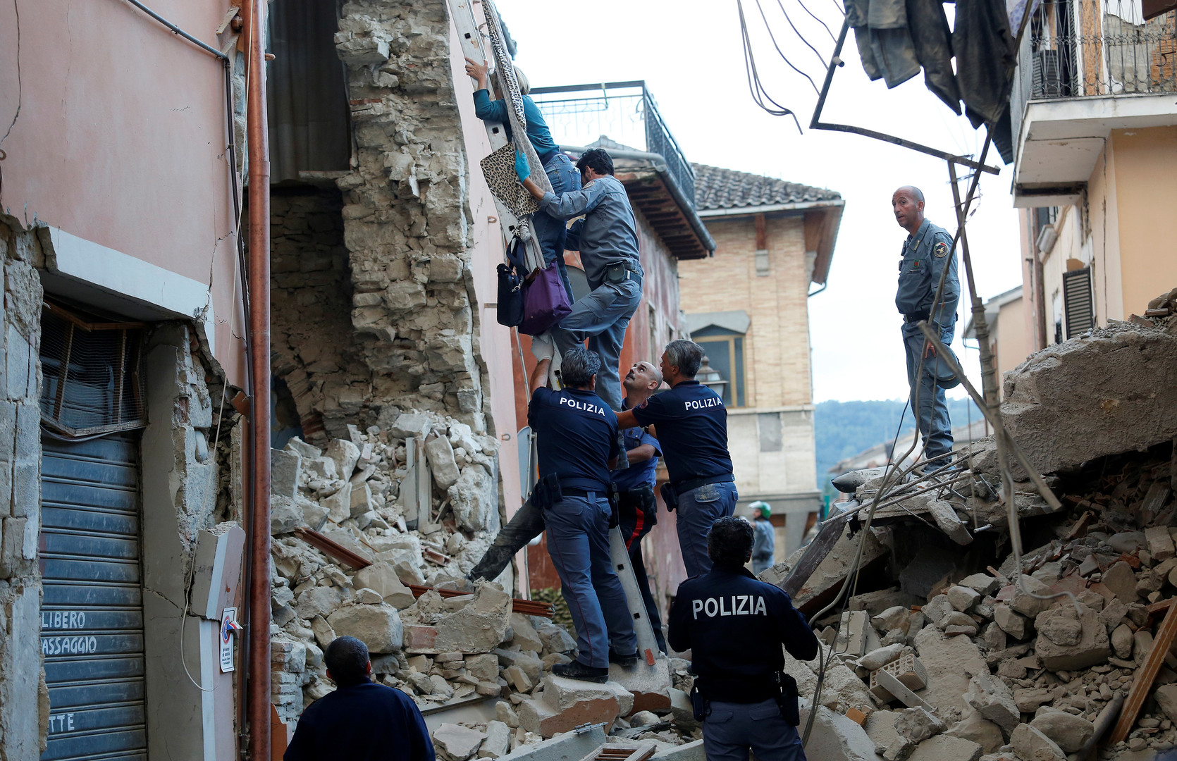 В Италии произошло землетрясение, есть жертвы