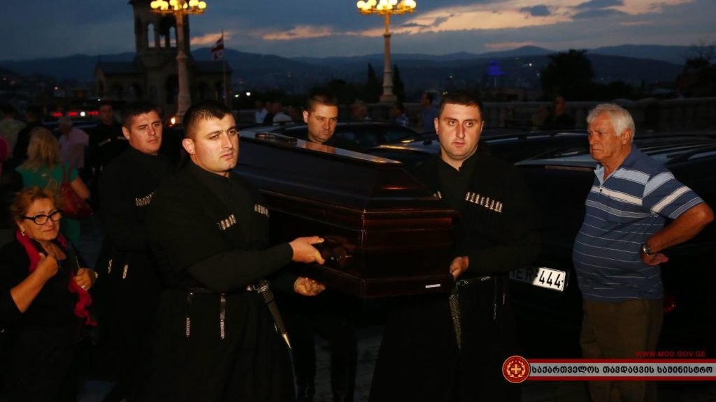 17 грузинских военных погибших в Абхазии спустя 23 года похоронили на родине