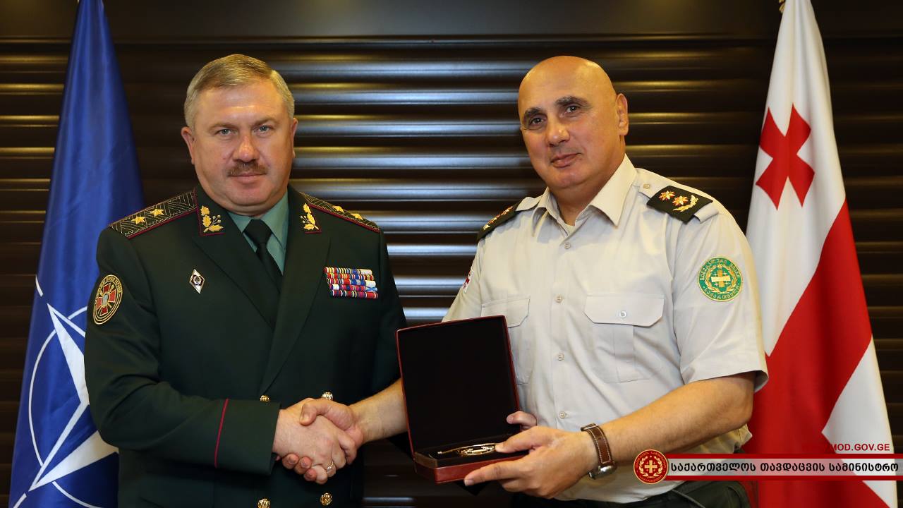 Украина перенимает опыт Грузии в подготовке военных кадров