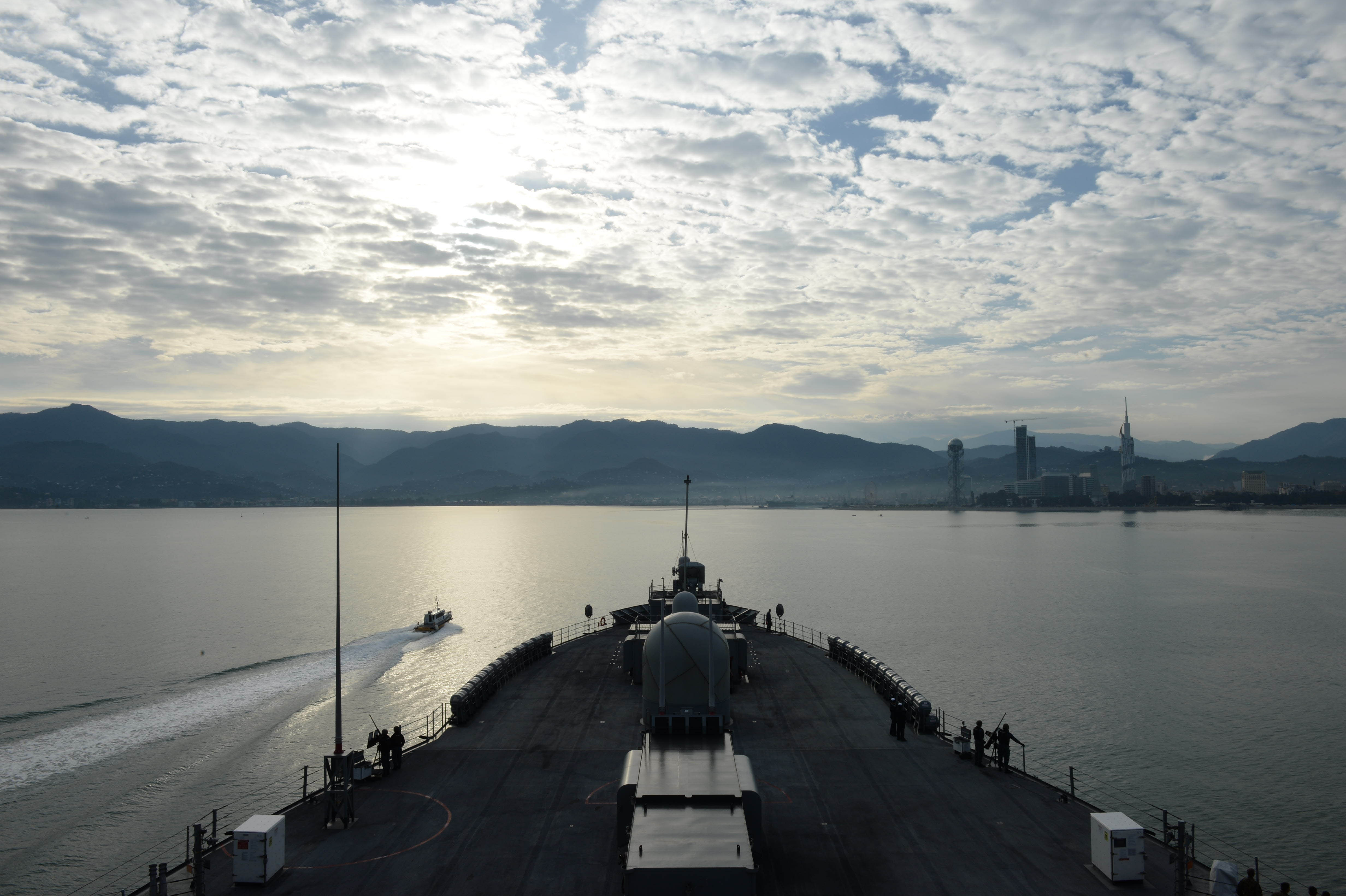 USS Mount Whitney (LCC 20), Batumi, Georgia