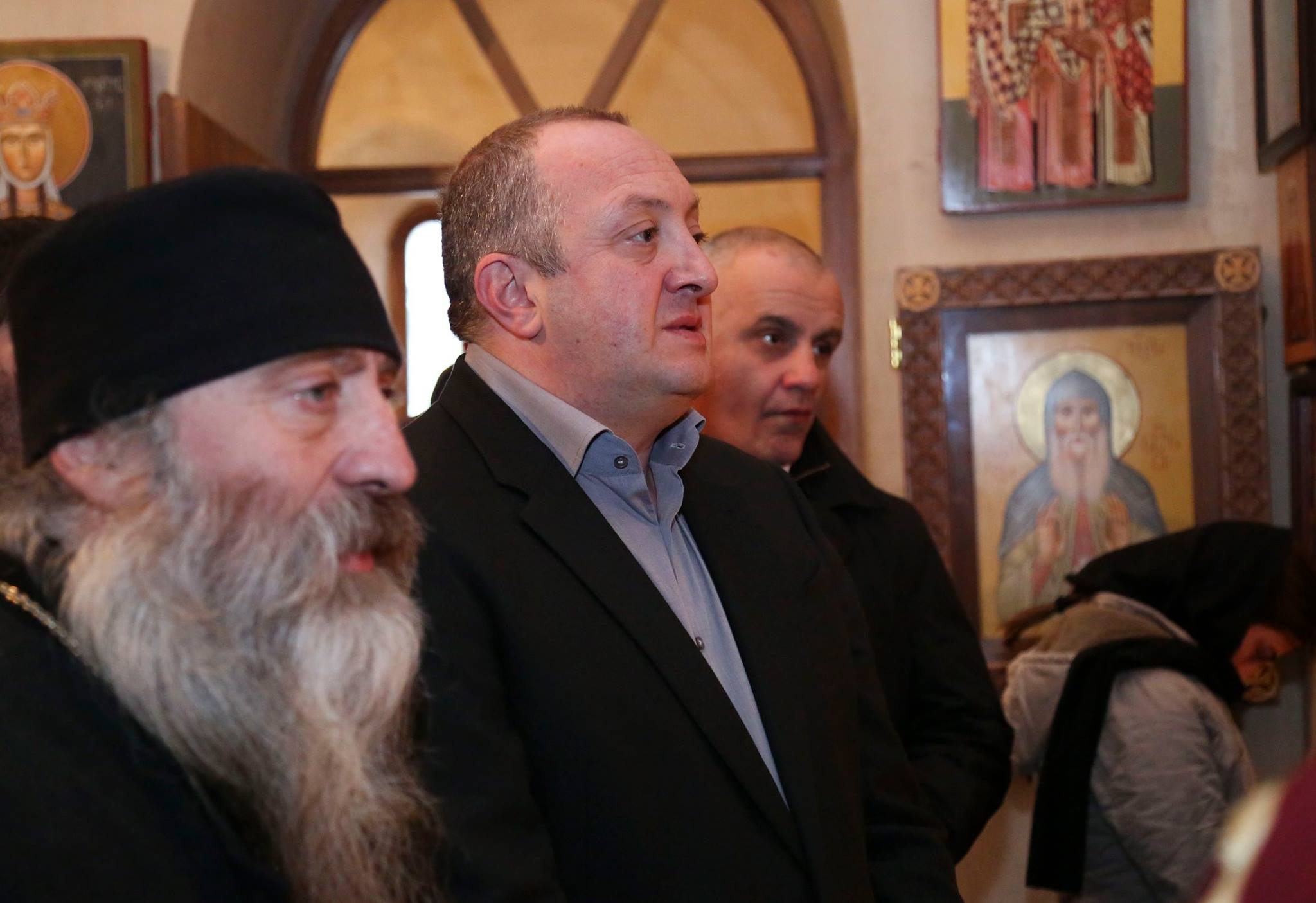 Президент Грузии поздравил верующих с праздником Гиоргоба