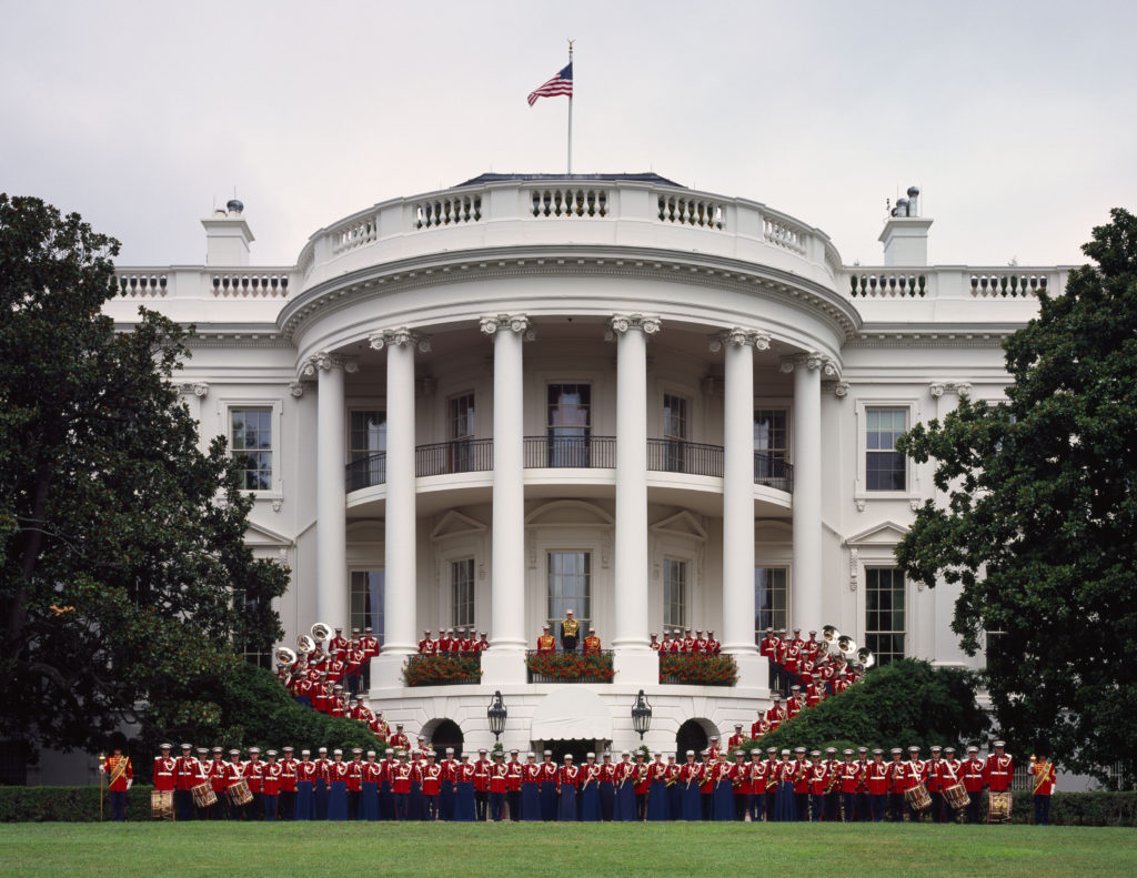 United States Marine Band at the White House 1 новости Белый дом, выборы, Грузия, сша