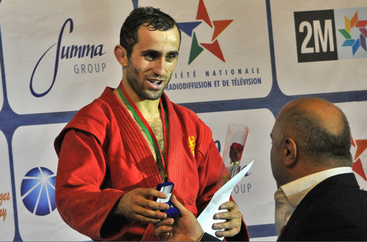 Грузинские самбисты завоевали полный комплект медалей на чемпионате мира в Софии