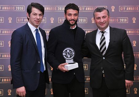Торнике Окриашвили - лучший футболист Грузии 2016 года