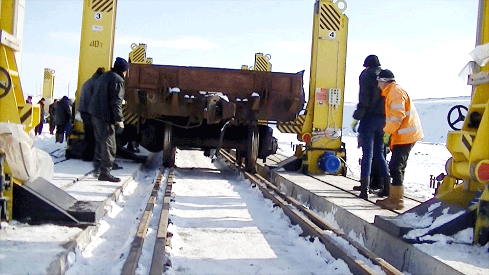 Железнодорожники тестируют грузинский участок ж/д Баку-Тбилиси-Карс