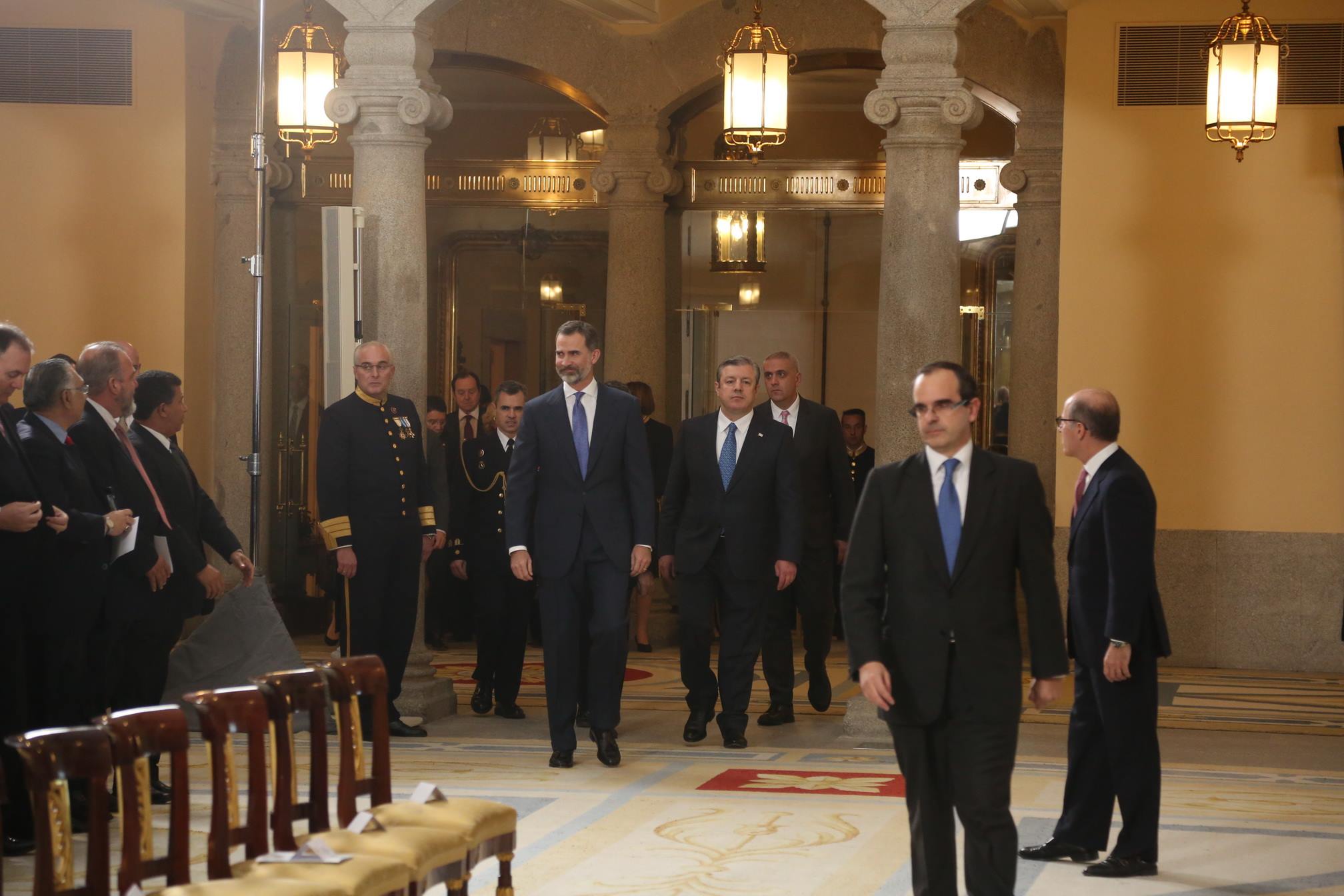 Король Испании и глава мадридского "Реала" знакомятся с туристическим и экономичесикм потенциалом Грузии