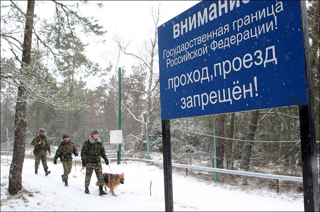 Россия ввела пограничную зону на границе с Беларусью