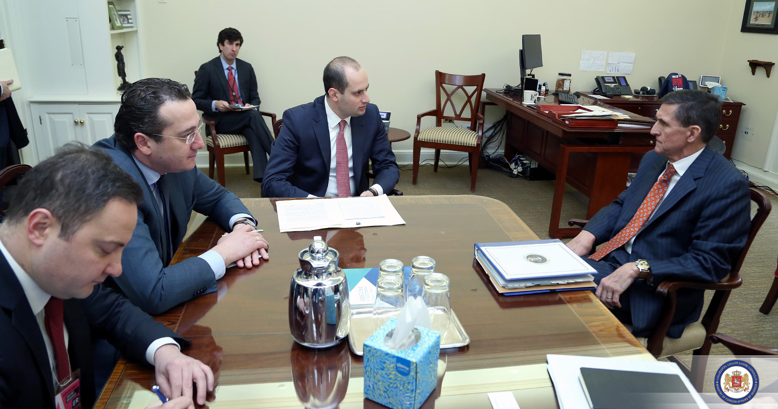 Встреча с советником президента США, генералом Майклом Флинном