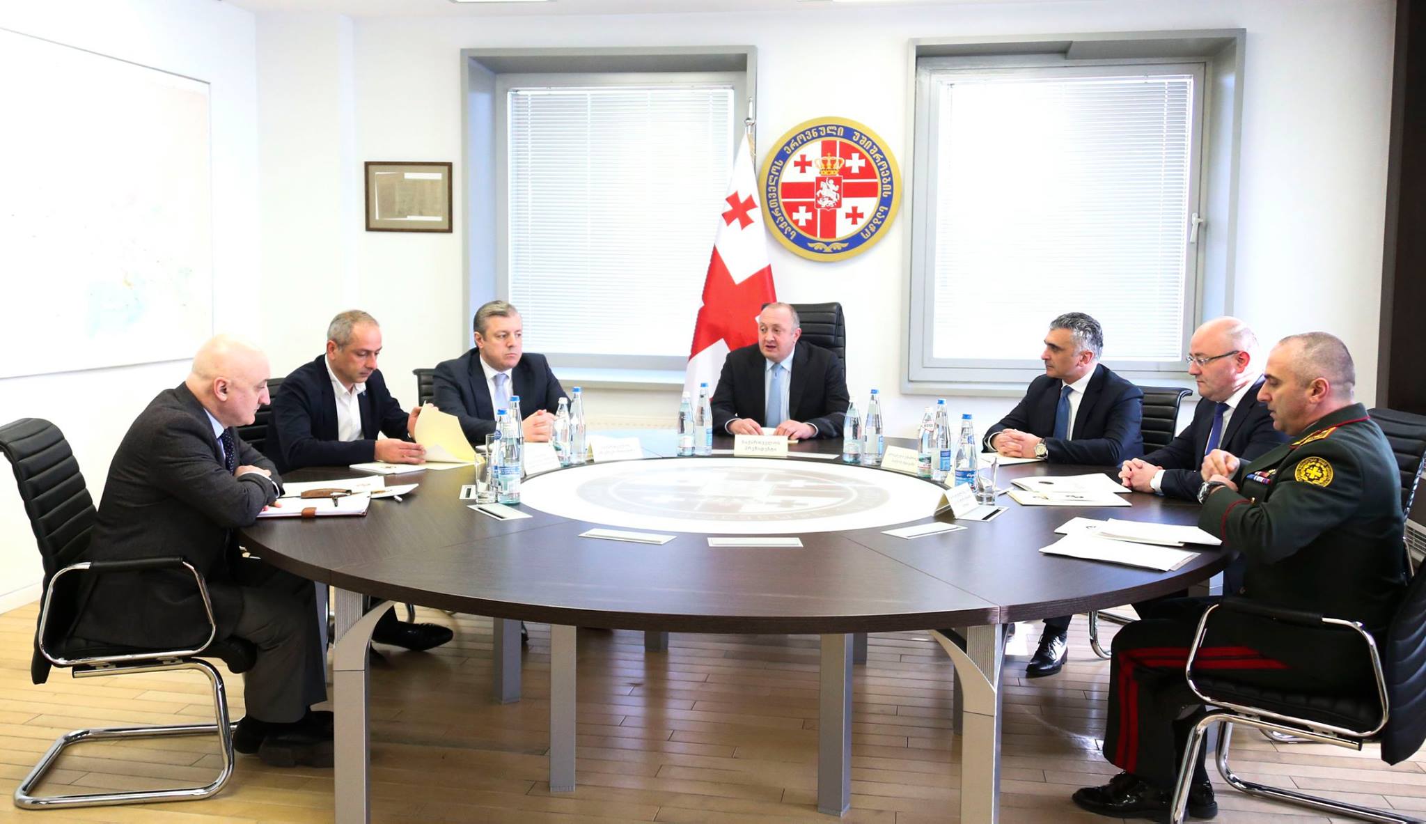 На заседании СНБ Грузии обсудили вопрос милитаризации Абхазии