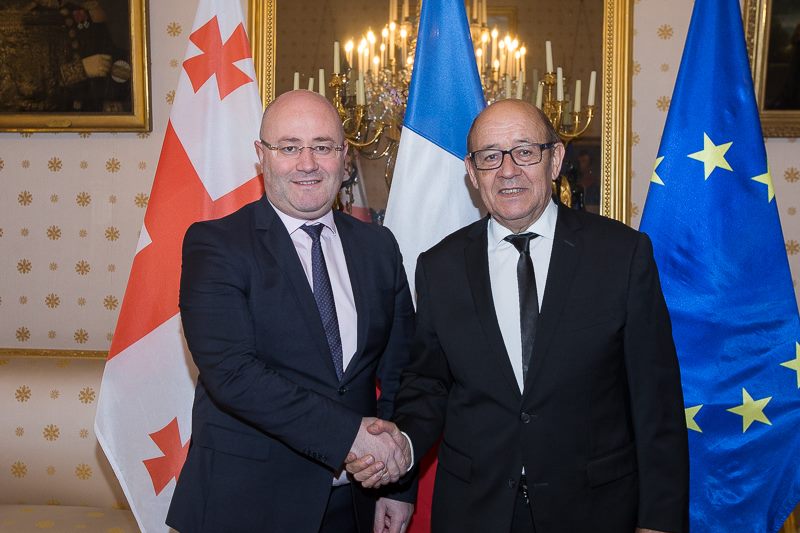 Изория: Франция является стратегическим союзником Грузии