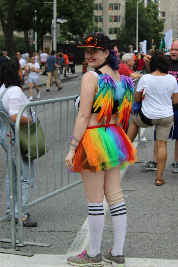 IMG 2863 фоторепортаж Канада, ЛГБТ, любовь, парад, прайд, Торонто, Трюдо