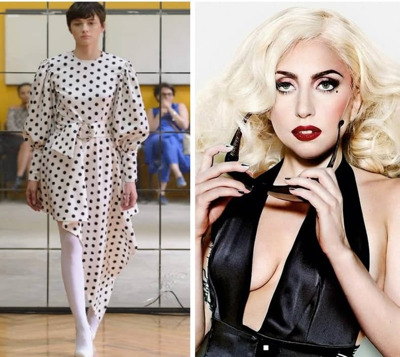 Леди Гага в платье грузинского дизайнера George Keburia