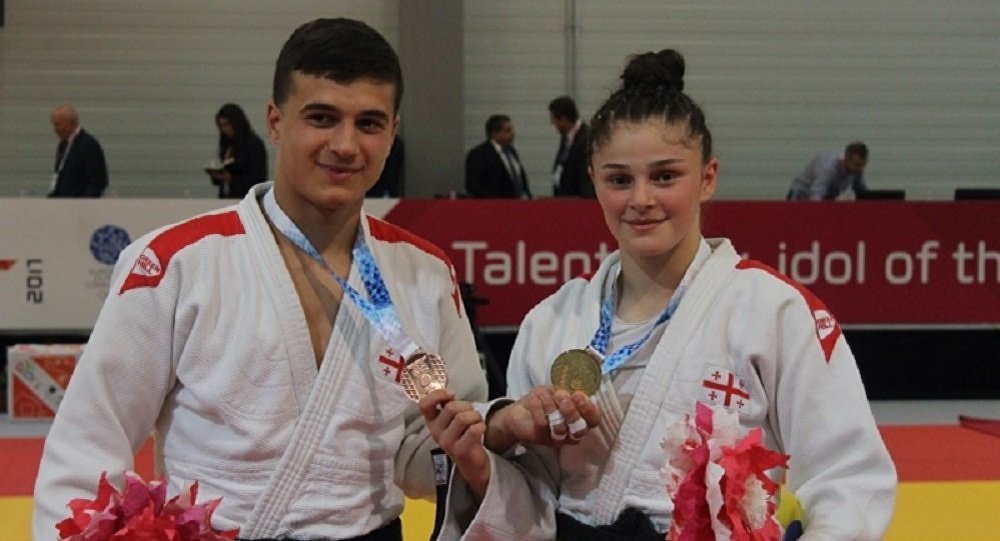 Молодые грузинские дзюдоисты завоевали в Венгрии 2 золотые медали
