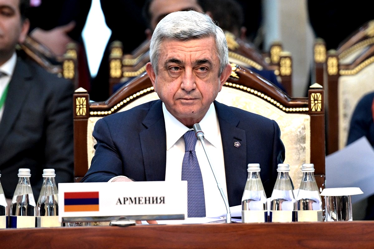Серж Саргсян, президент Армении
