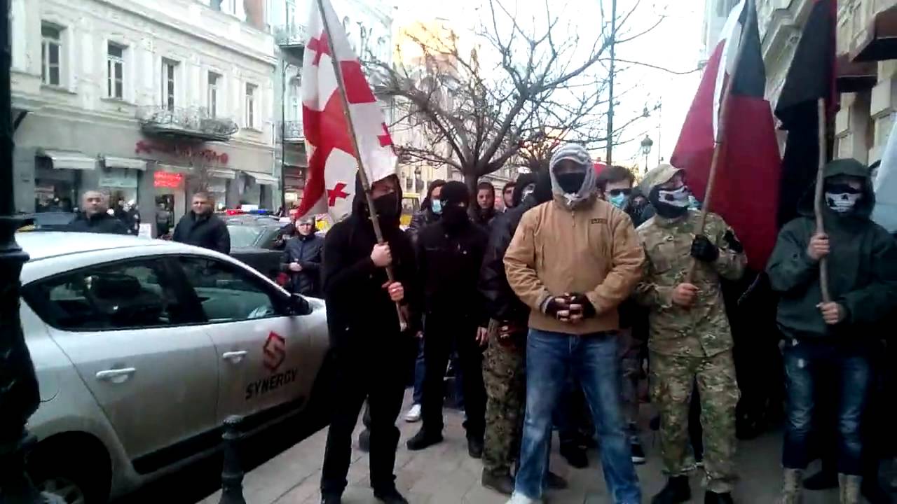 1 новости Грузинский марш, Грузия, мвд, народный патруль, полиция, Сандро Брегадзе, тбилиси