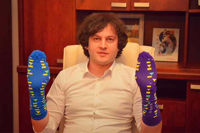 Lots of Socks 3 новости Lots of Socks, Георгий Маргвелашвили, Грузия, Мака Чичуа, Международный день человека с синдромом Дауна, Разноцветные носки, синдром Дауна