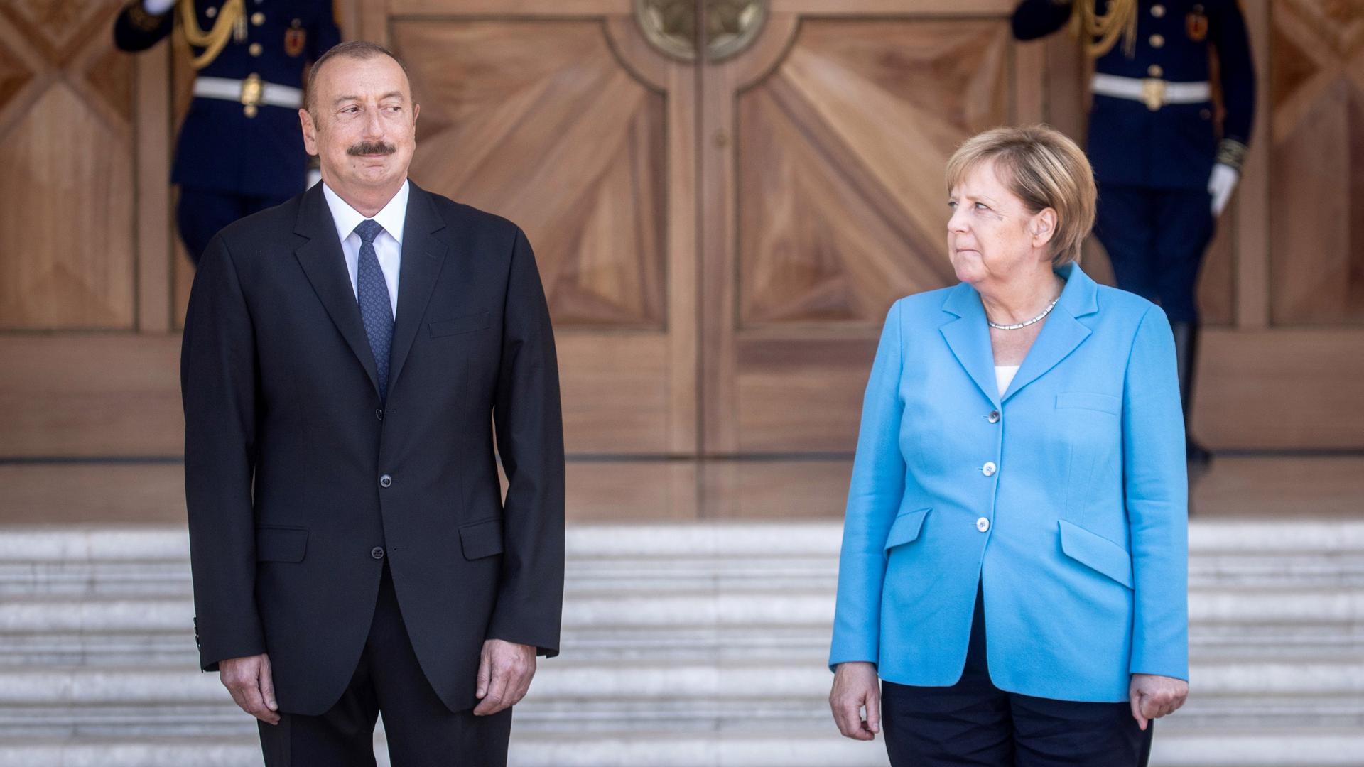 Aliyev Merkel 2 Баку Баку