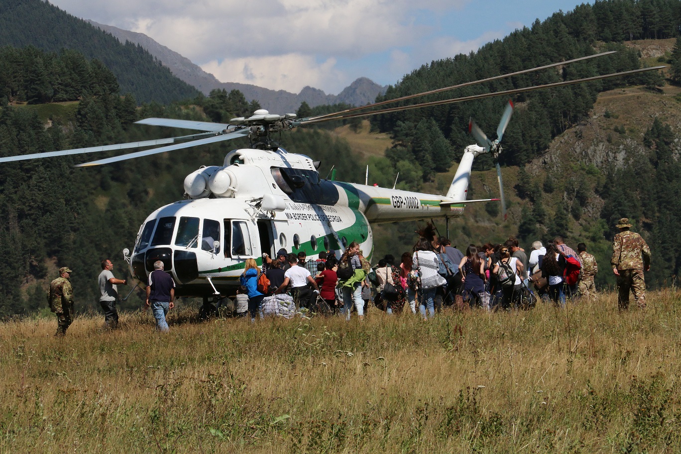 Tusheti Helicopter Ахмета Ахмета