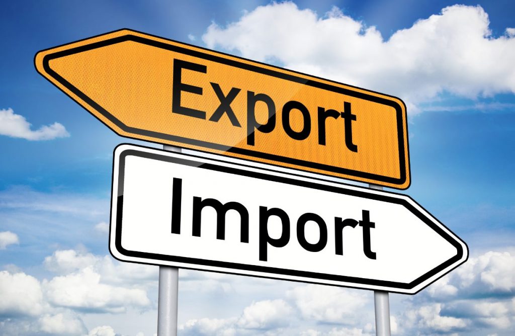 Export Import новости бизнес, Внешнеторговый оборот, Грузстат, импорт, Сакстат, статистика, торговля, торговый оборот, экономика, экспорт