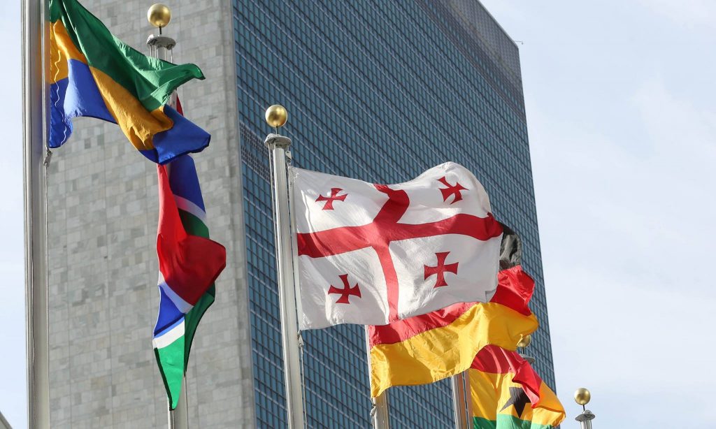 Georgia UN Flags новости Вьетнам, Грузия, Мамука Бахтадзе, ОАЭ, Объединенные Арабские Эмираты, посольство, Эмираты