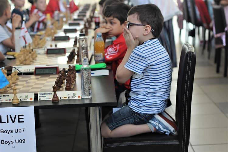 6-летний Давид Татвадзе стал чемпионом Европы по шахматам