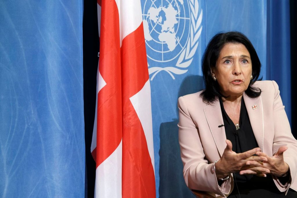 Zourabishvili AP новости Генассамблея ООН, Генеральная ассамблея ООН, Грузия, ООН, Саломе Зурабишвили