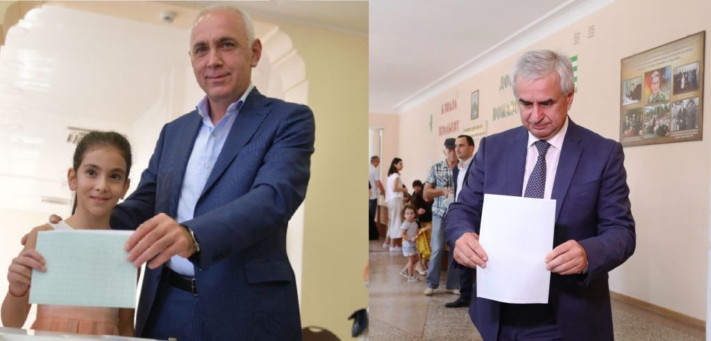 1 новости Абхазия, Алхас Квициния, выборы, выборы в Абхазии, Рауль Хаджимба
