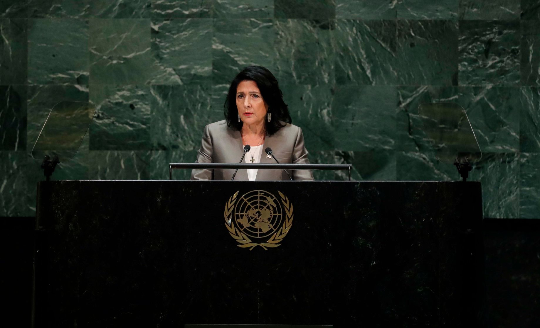 О чем говорила и умолчала с трибуны ООН президент Грузии