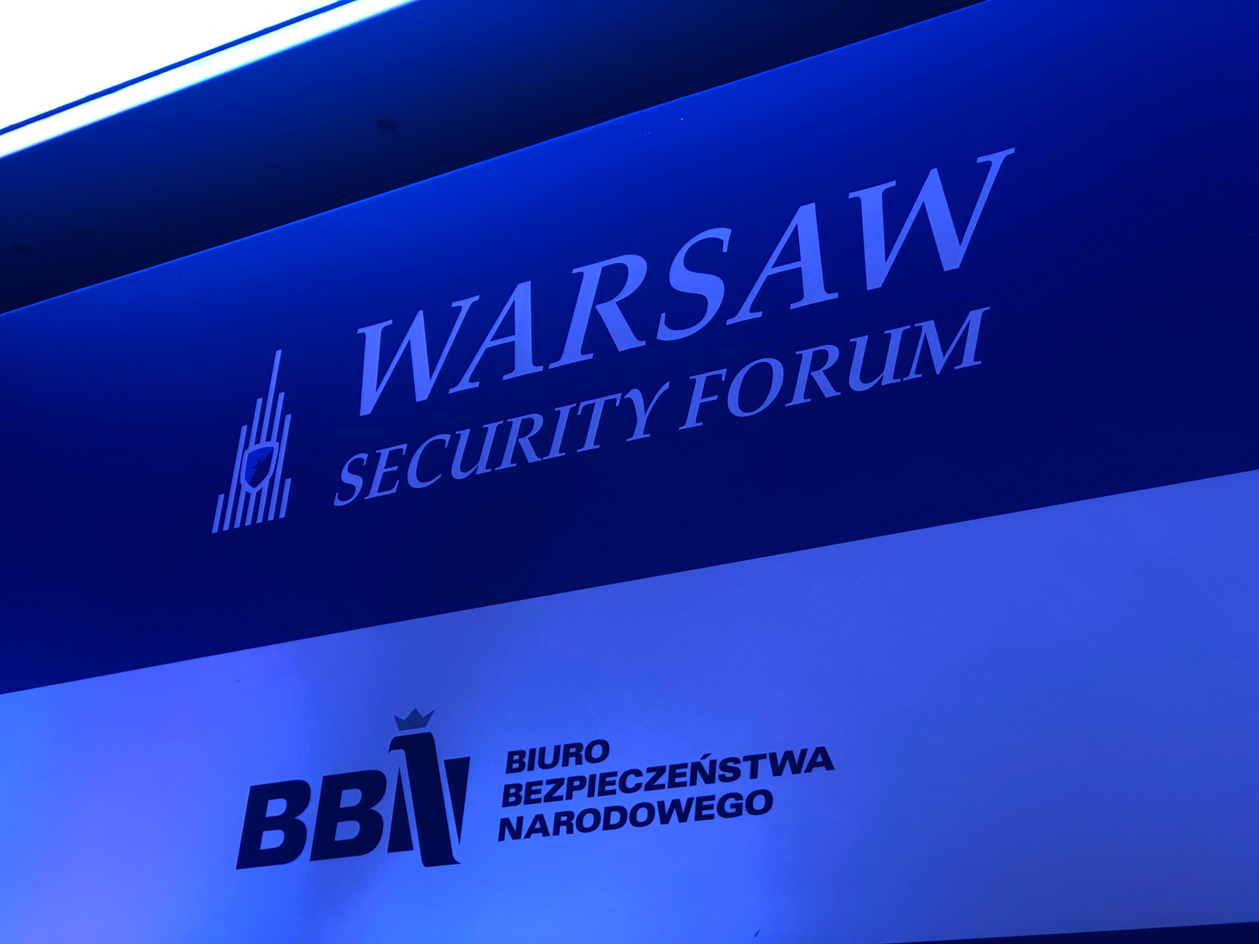 Warsaw Security Forum Photo SOVA