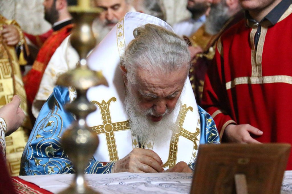 Ilia II 16 новости икона Анчисхати, Католикос-Патриарх всея Грузии