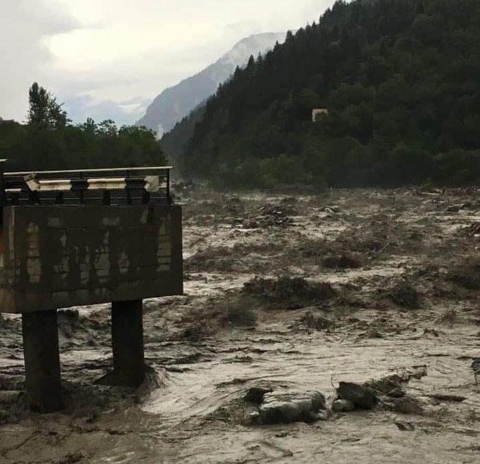 racha flood e1596009255964 новости высокогорный регион, дожди, наводнение, Рача. Грузия