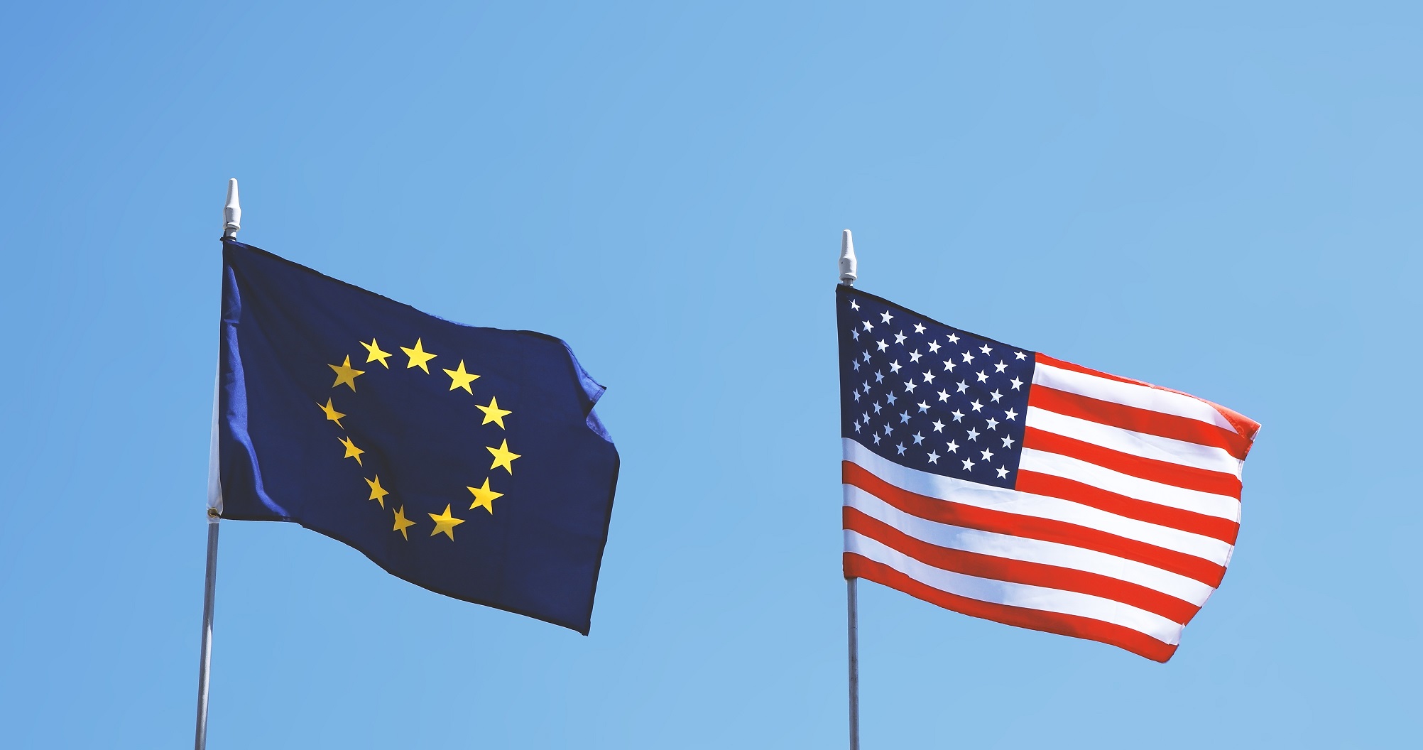 flags of europe and united states of america next 9WY37TZ новости Выборы 2020, Грузия-ЕС, Грузия-США, посольство США