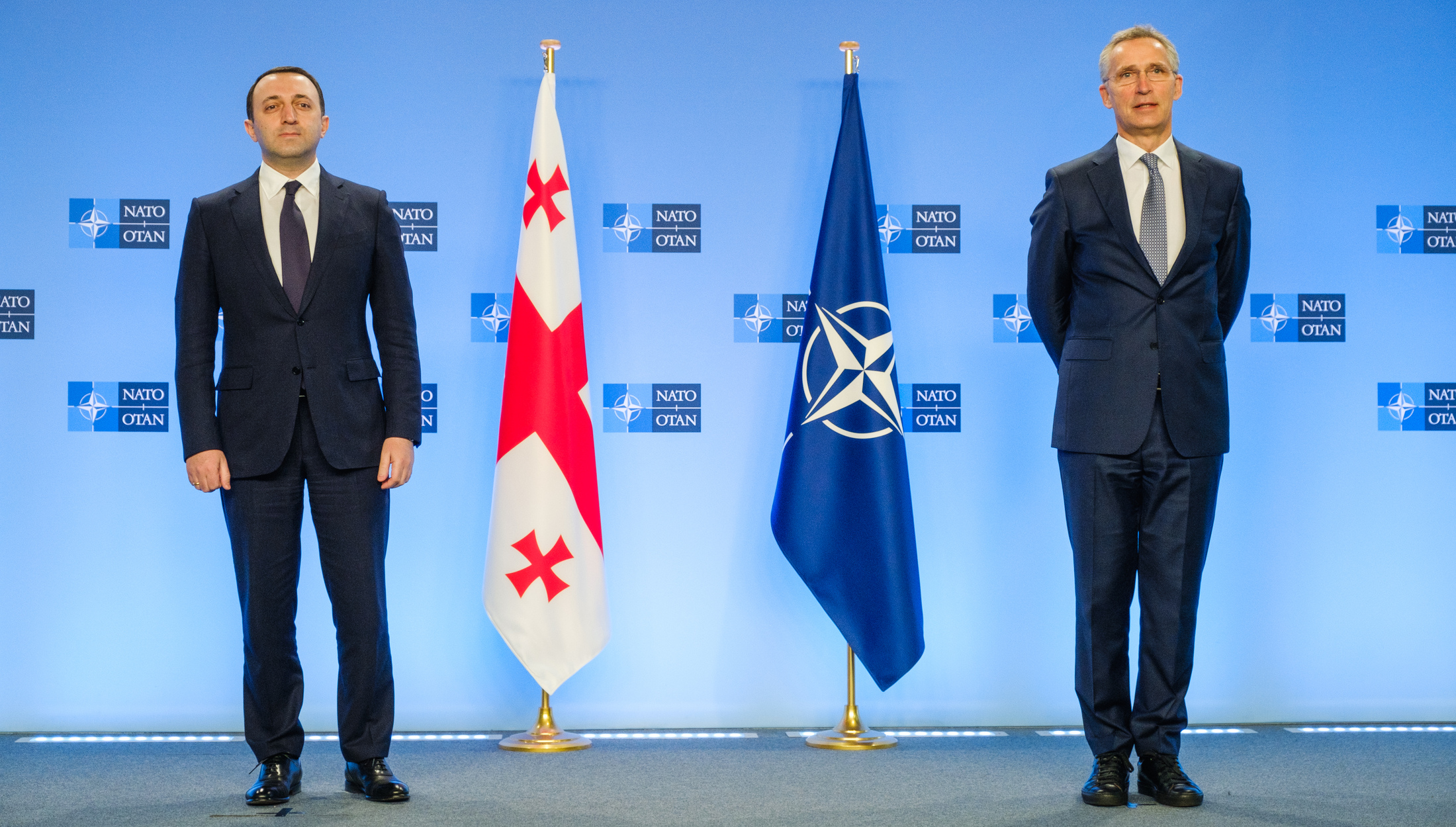 Gharibashvili Stoltenberg Грузия-НАТО Грузия-НАТО