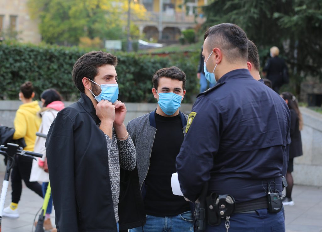Police Mask новости Covid-19, Георгия Гибрадзе, коронавирус, коронавирус в Грузии, медицинские маски