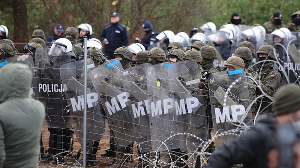 Противостояние на польско-белорусской границе