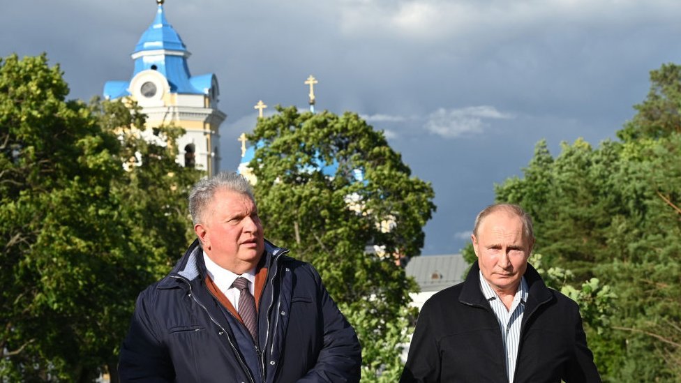 Сечсин и Путин