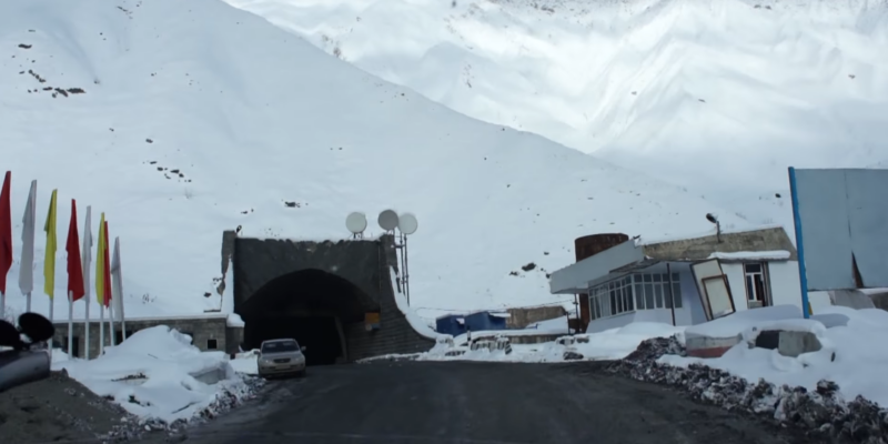 roki tonnel #новости лавина, Рокский тоннель, Южная Осетия