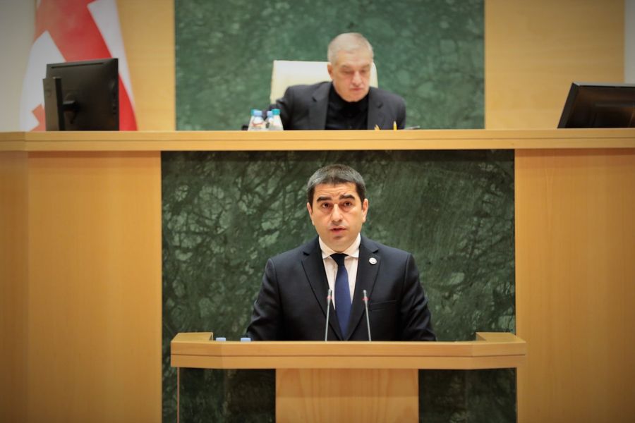 shalva papuashvili новости администрация президента, импичмент, парламент Грузии, Саломе Зурабишвили, Шалва Папуашвили