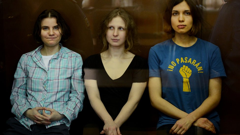pussy riot in court