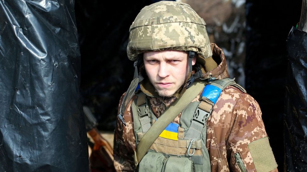 Солдат украинской армии